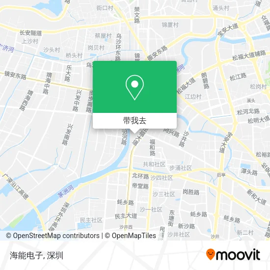 海能电子地图