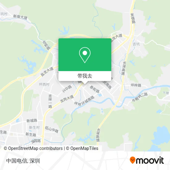 中国电信地图