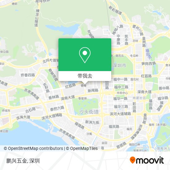 鹏兴五金地图