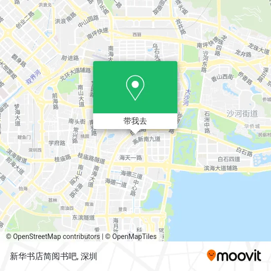 新华书店简阅书吧地图