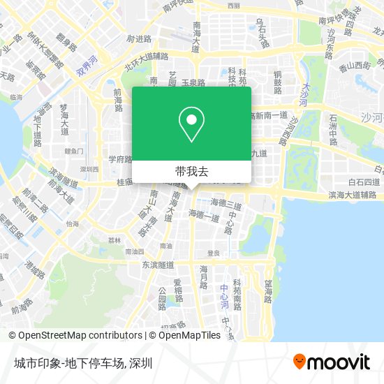 城市印象-地下停车场地图