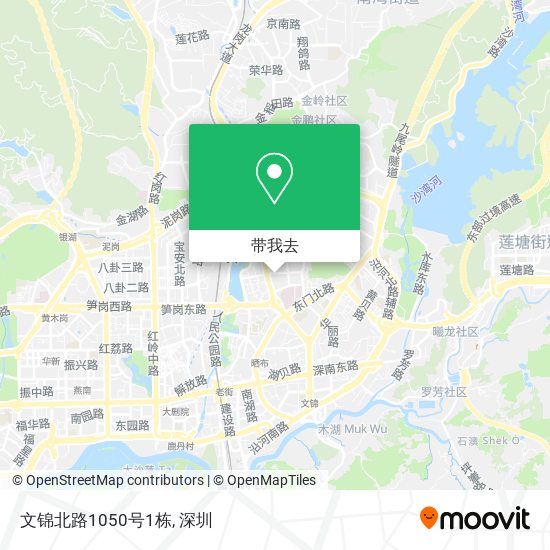 文锦北路1050号1栋地图