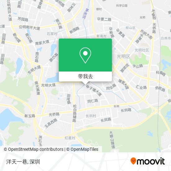 洋天一巷地图