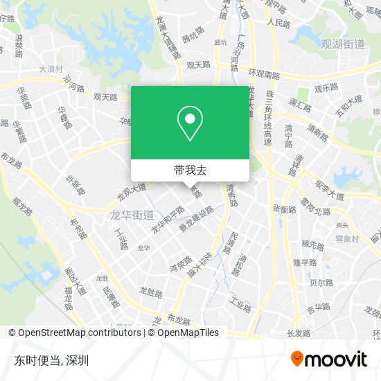 东时便当地图