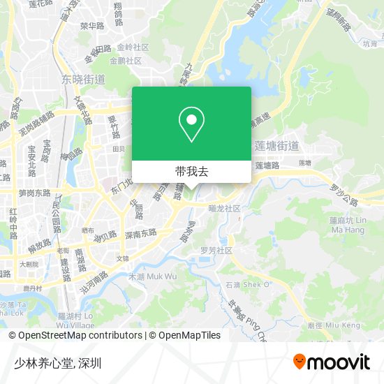 少林养心堂地图