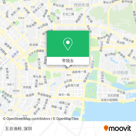 五谷渔粉地图