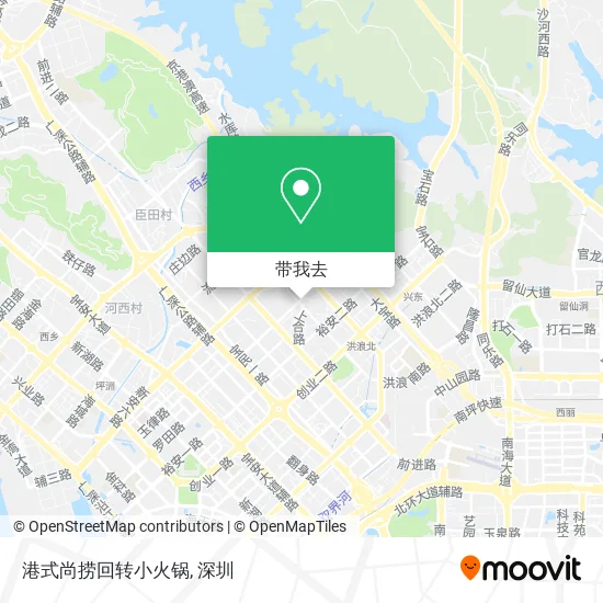 港式尚捞回转小火锅地图