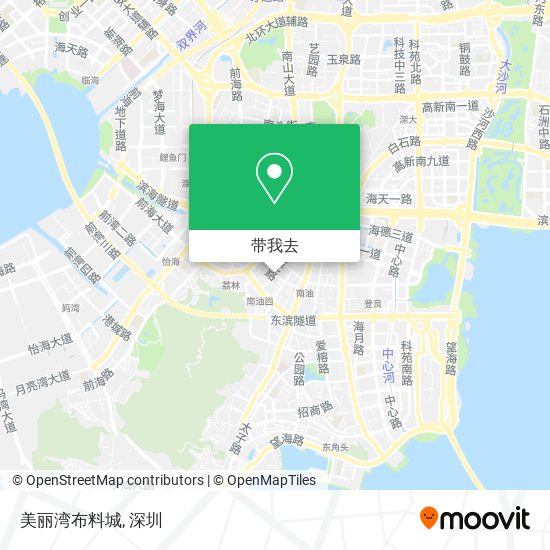美丽湾布料城地图