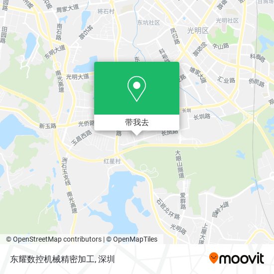 东耀数控机械精密加工地图