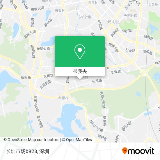 长圳市场b928地图