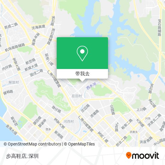 步高鞋店地图