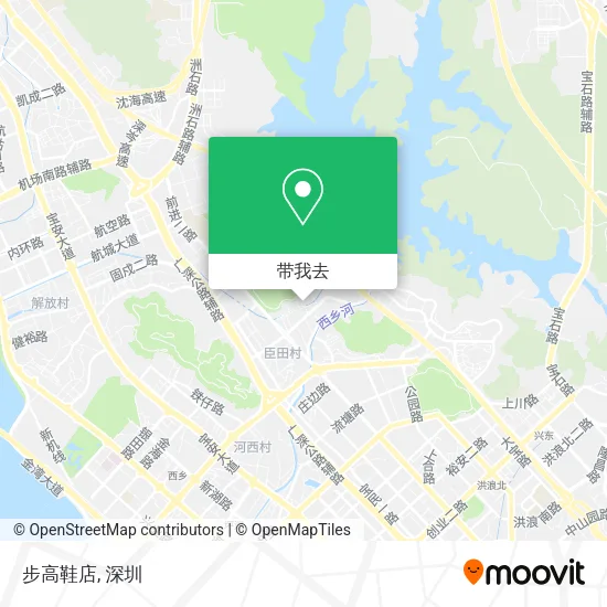 步高鞋店地图
