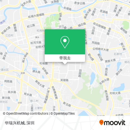 华瑞兴机械地图