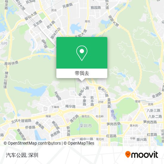 汽车公园地图