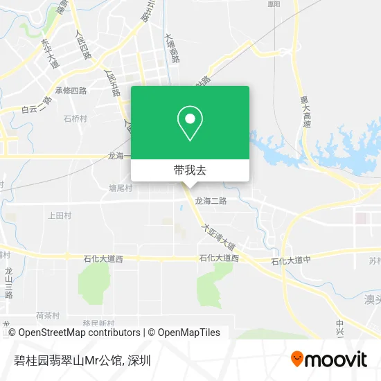 碧桂园翡翠山Mr公馆地图
