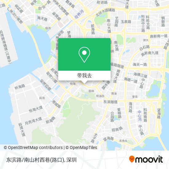 东滨路/南山村西巷(路口)地图