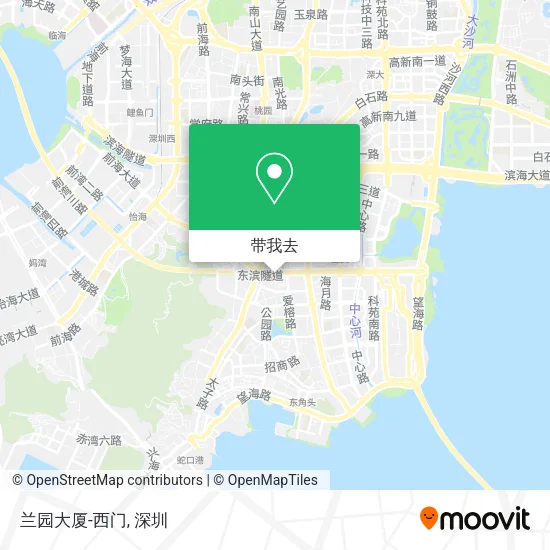 兰园大厦-西门地图