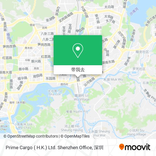 Prime Cargo ( H.K.) Ltd. Shenzhen Office地图