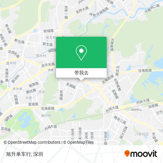 旭升单车行地图