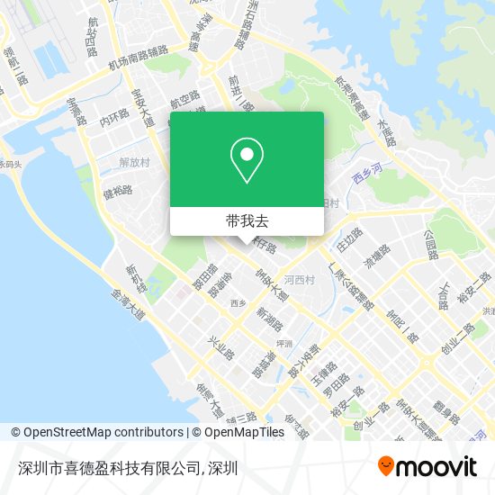 深圳市喜德盈科技有限公司地图