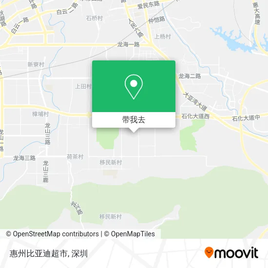 惠州比亚迪超市地图