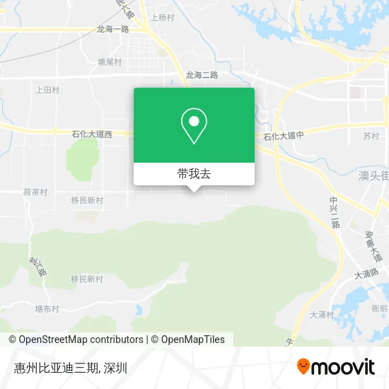 惠州比亚迪三期地图