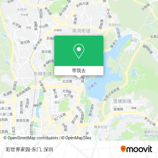彩世界家园-东门地图