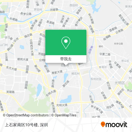 上石家南区10号楼地图