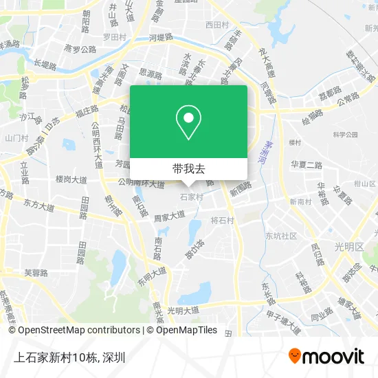 上石家新村10栋地图