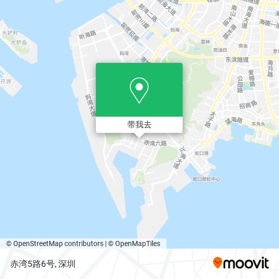赤湾5路6号地图