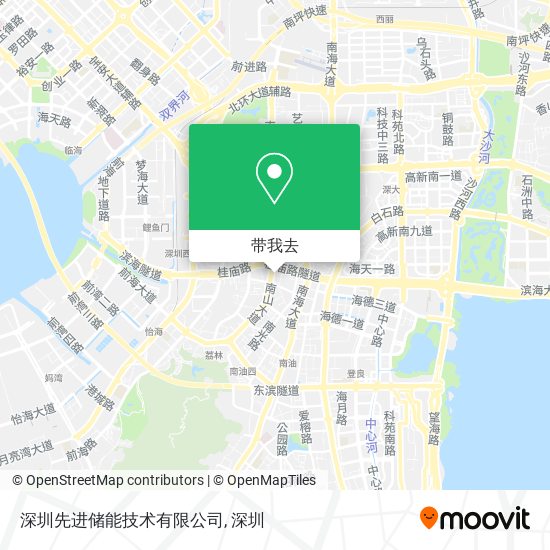 深圳先进储能技术有限公司地图