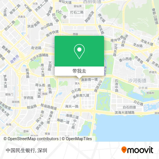 中国民生银行地图