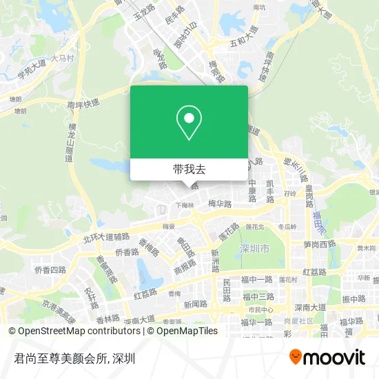 君尚至尊美颜会所地图