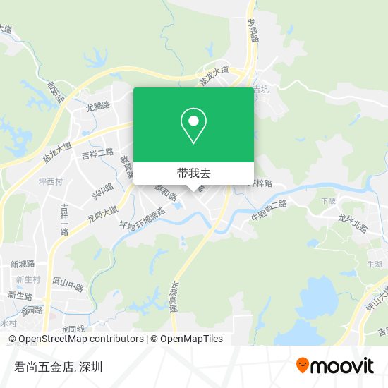 君尚五金店地图