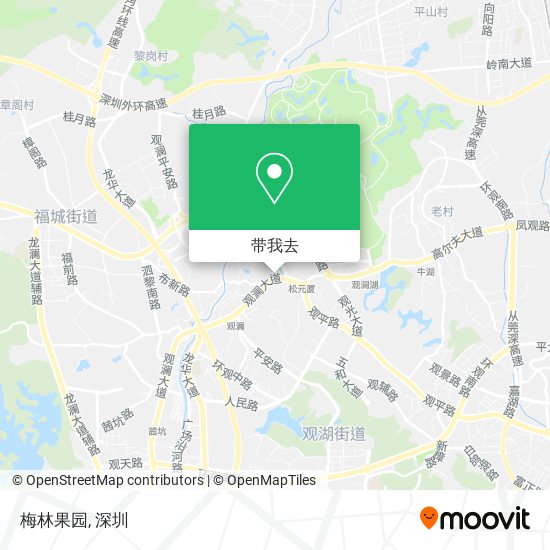 梅林果园地图