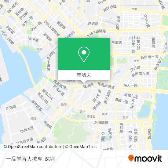 一品堂盲人按摩地图