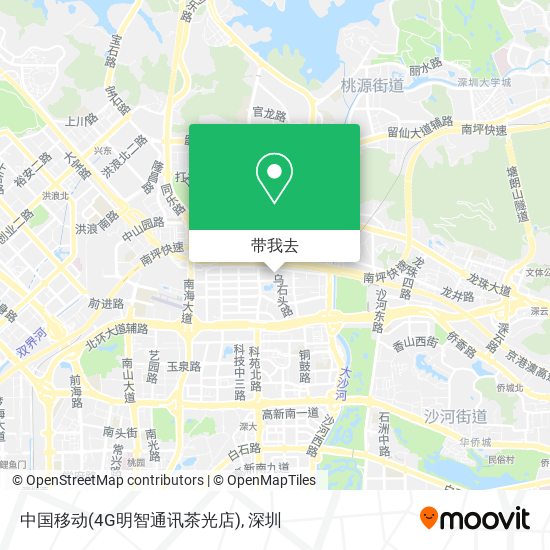 中国移动(4G明智通讯茶光店)地图