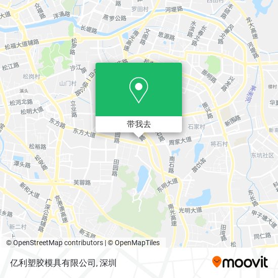 亿利塑胶模具有限公司地图