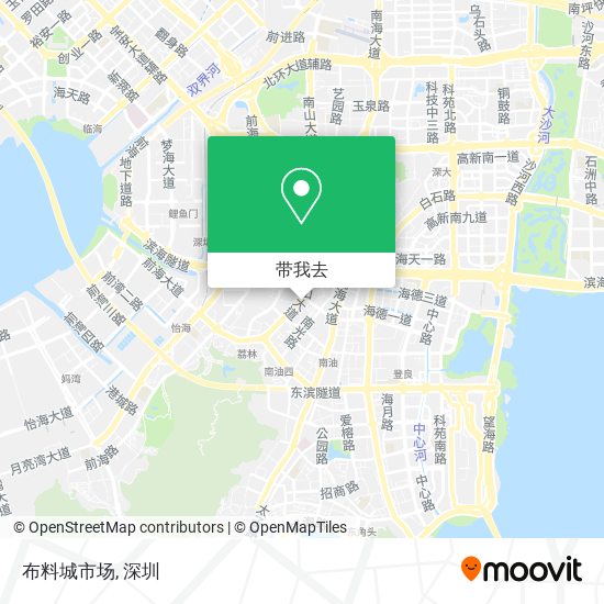 布料城市场地图