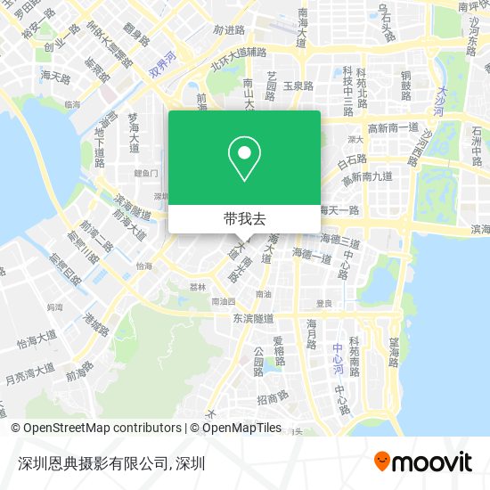 深圳恩典摄影有限公司地图