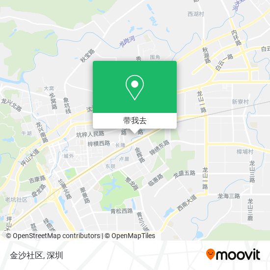 金沙社区地图