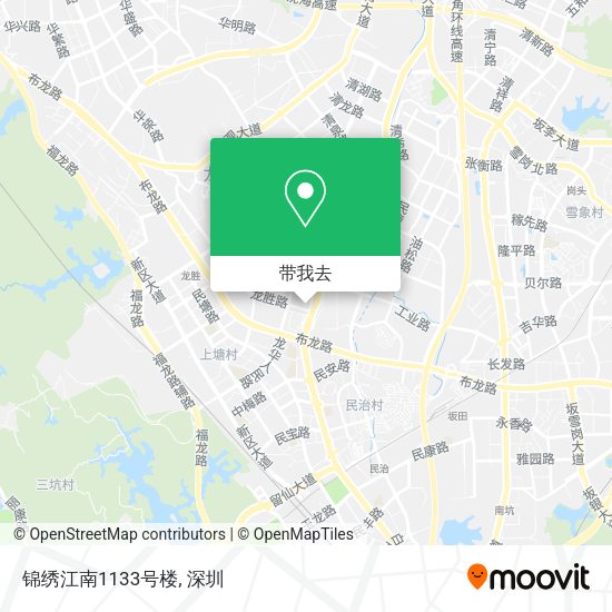 锦绣江南1133号楼地图