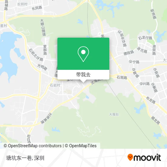 塘坑东一巷地图
