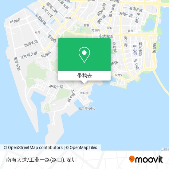 南海大道/工业一路(路口)地图