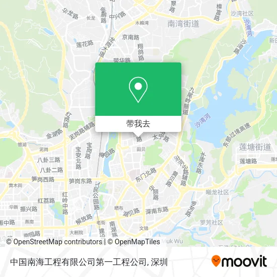 中国南海工程有限公司第一工程公司地图