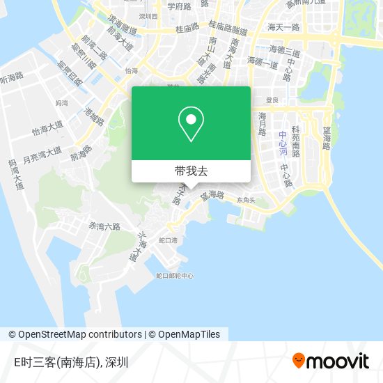 E时三客(南海店)地图