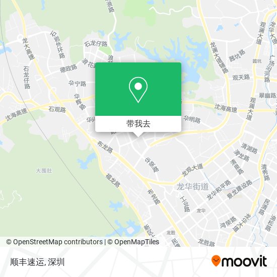 顺丰速运地图