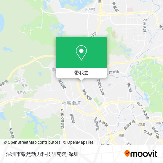 深圳市致然动力科技研究院地图