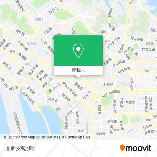 宜家公寓地图