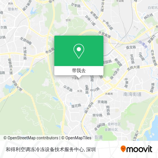 和得利空调冻冷冻设备技术服务中心地图